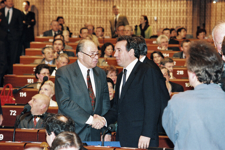 Fotografija 5: 90th anniversary of Pierre PFLIMLIN, Former EP President