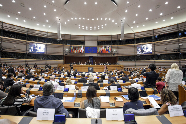 Valokuva 11: High level conference on migration management- Opening