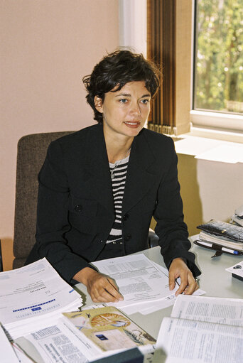 Fotó 2: MEP Kirsi Katariina PIHA at the European Parliament in Strasbourg