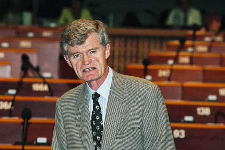 Fotografija 14: Plenary session in Strasbourg - Presentation of the Luxembourg Presidency work programme