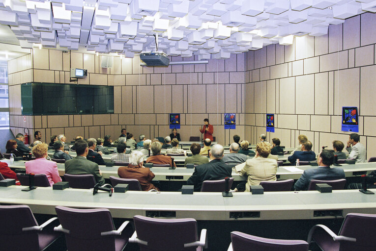 Photo 11: French MEPs receive French visitors in Strasbourg