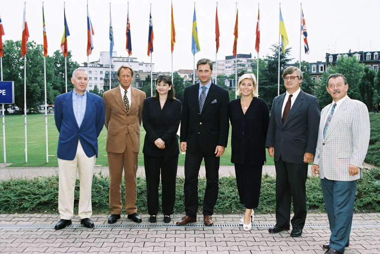 Fotogrāfija 4: Austrian NA MEPs with Susanne RIESS-PASSER