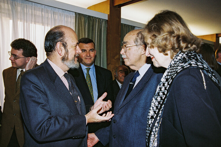 Reception on the occasion of Otto von Habsburg's birthday in the European Parliament