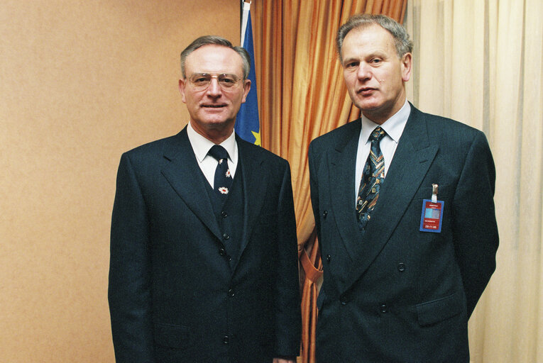 Foto 5: EP President meets with the President of the European Court of Auditors (ECA)