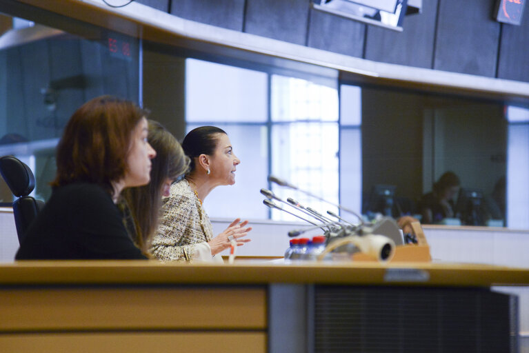 Fotografie 10: LIBE Committee hearing with Eurojust