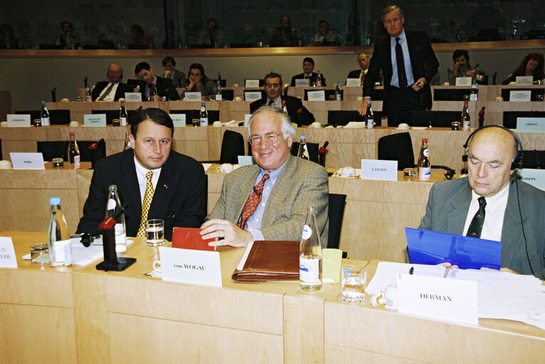 Foto 10: Meeting of the Subcommittee on Monetary Affairs - Exchange of views with the Director of the Luxembourg Treasury