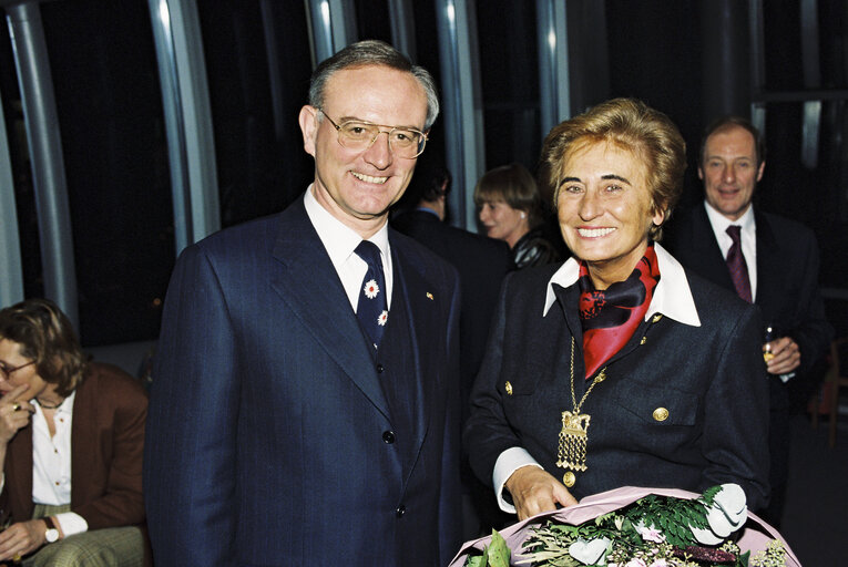 Nuotrauka 20: German MEPs are awarded the German 'Verdienstkreuz' (Merit Cross of the Federal Republic of Germany)