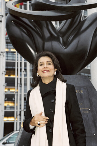 MEP Rodi KRATSA-TSAGAROPOIULOU   at the European Parliament in Strasbourg