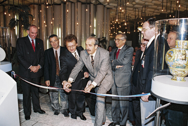 Foto 2: Exhibition at the European Parliament in Strasbourg