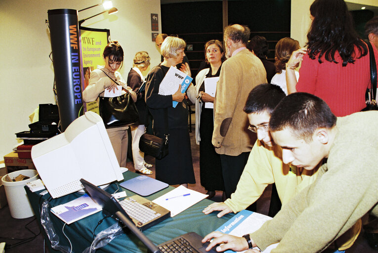 Foto 11: Stand of the WWF and the European Environment agency