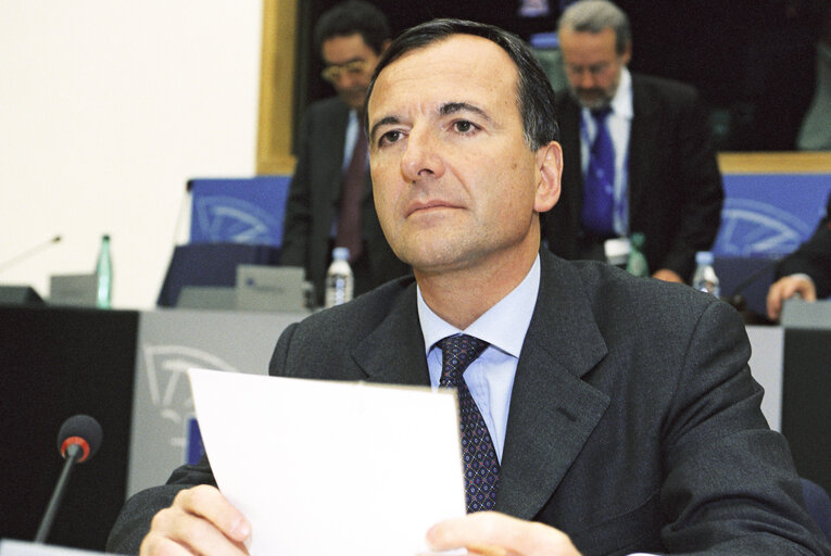 Suriet 5: Hearing of Commissioners-Designate: Franco FRATTINI