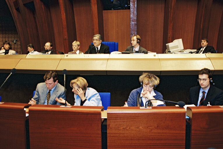 Fotografija 8: MEP Luis MARINHO in Plenary Session in Strasbourg