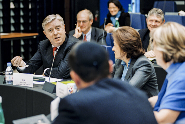 Meeting at the European Parliament