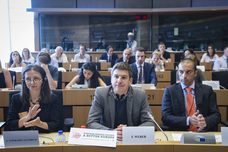 IMCO hearing on 'European Services e-card '