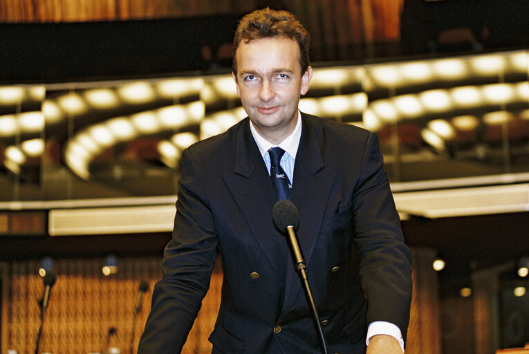 Foto 7: MEP Karl HABSBURG-LOTHRINGEN at the European Parliament in Strasbourg