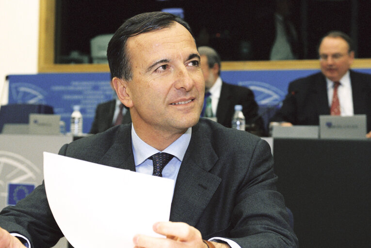 Suriet 3: Hearing of Commissioners-Designate: Franco FRATTINI