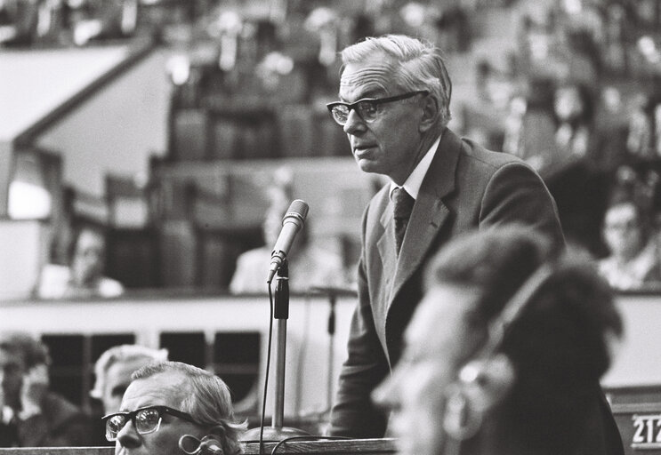 Снимка 10: Plenary session Strasbourg may 1976