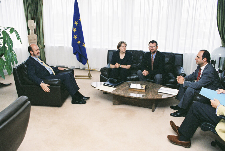 EP President meets with MEPs Heidi HAUTALA and Tony A. CUNNINGHAM in Strasbourg