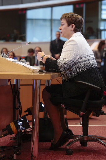 Foto 2: Hearing of Commissioner-designate for Budget and Human Ressources - BUDG - CONT