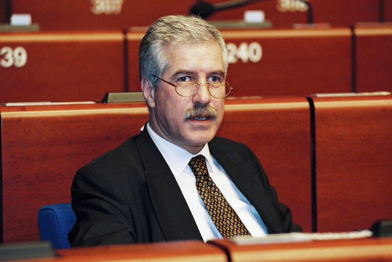 MEP Honorio NOVO takes part in a plenary session in Strasbourg