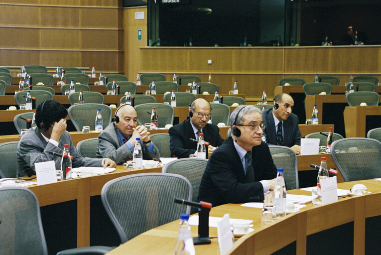 Photo 7 : Meeting of the Delegation for relations with the Maghreb countries and the Arab Maghreb Union