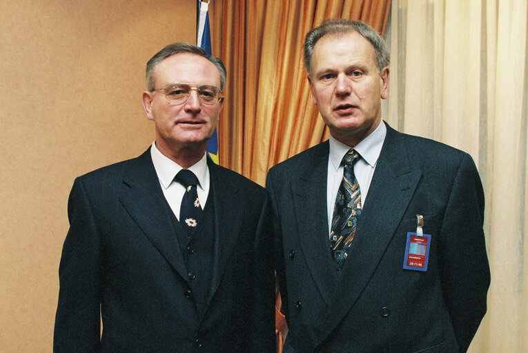 Foto 6: EP President meets with the President of the European Court of Auditors (ECA)