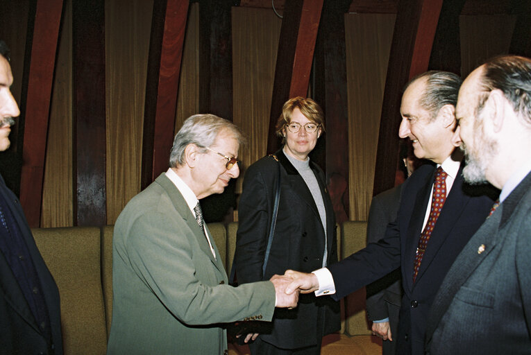 Fotogrāfija 26: The President of Austria makes an official visit to the EP in Strasbourg