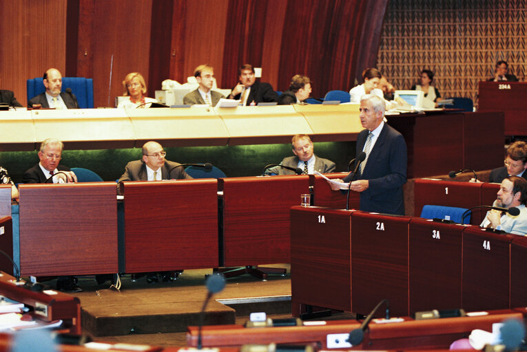 Fotografija 15: Plenary session in Strasbourg - Presentation of the Luxembourg Presidency work programme