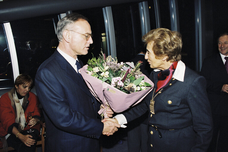 Nuotrauka 24: German MEPs are awarded the German 'Verdienstkreuz' (Merit Cross of the Federal Republic of Germany)