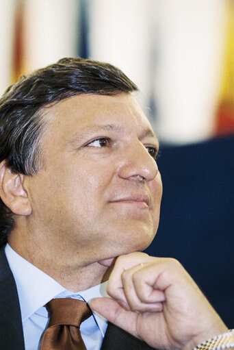 Fotogrāfija 12: Jose Manuel BARROSO EC President in Plenary Session at the European Parliament in Strasbourg