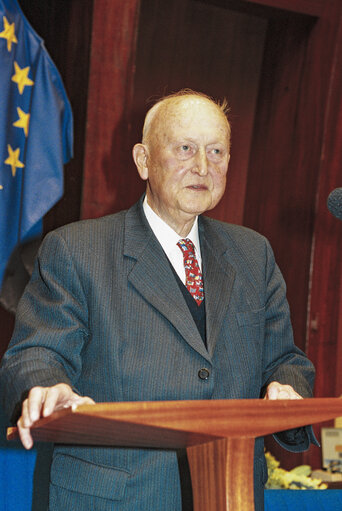 Fotografija 2: 90th anniversary of Pierre PFLIMLIN, Former EP President