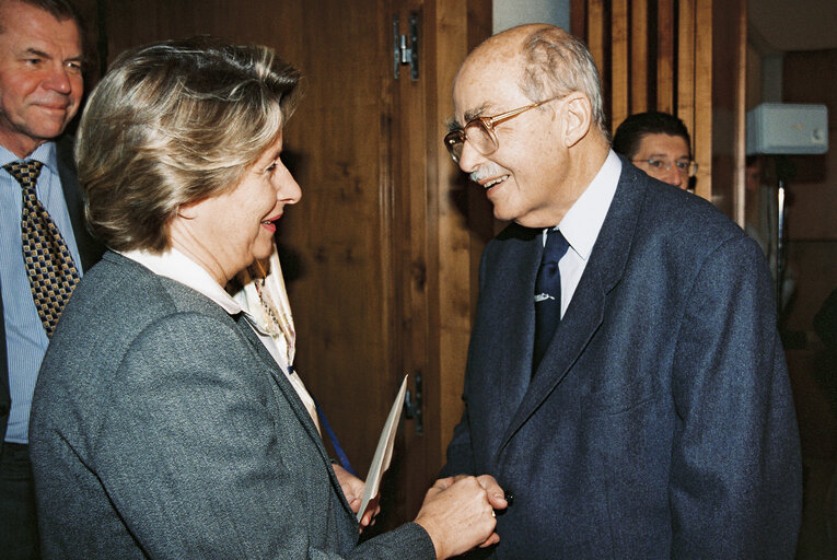 Reception on the occasion of Otto von Habsburg's birthday in the European Parliament