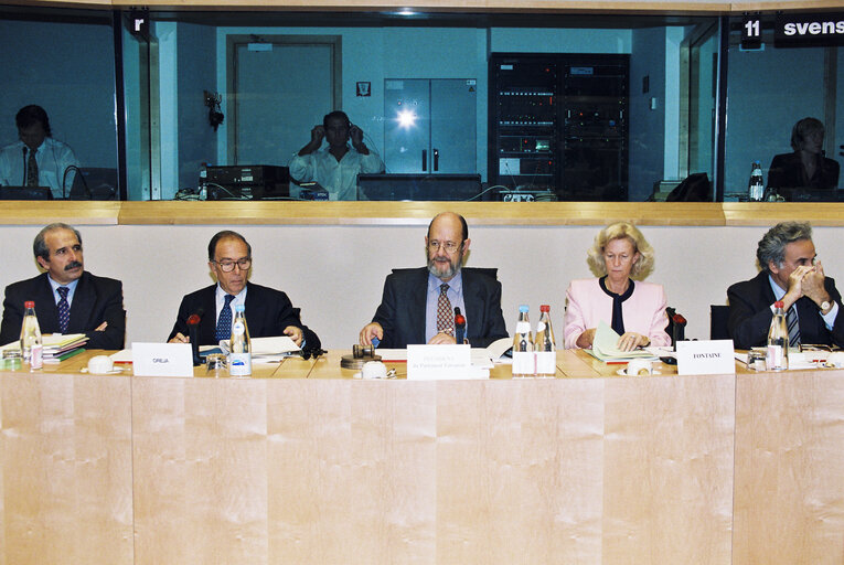 EPP group meeting in Brussels