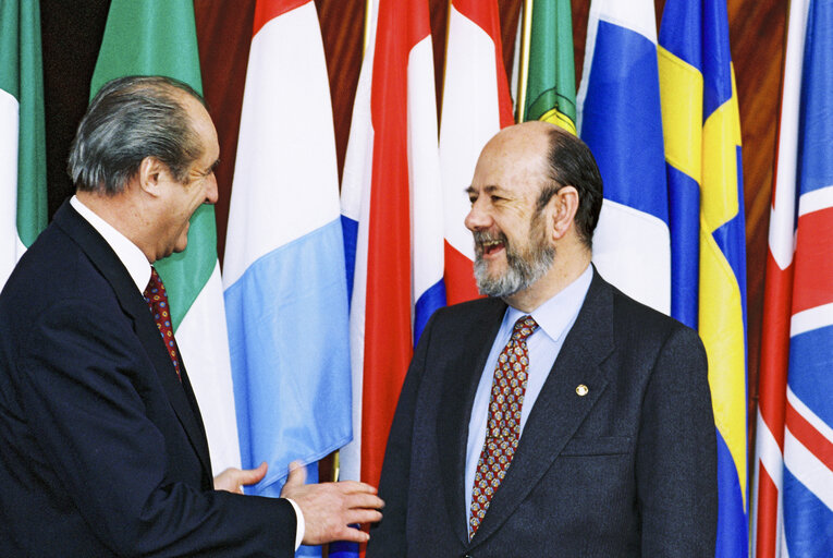 Fotogrāfija 24: The President of Austria makes an official visit to the EP in Strasbourg