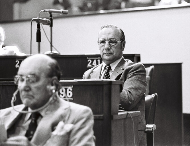 Снимка 15: Plenary session Strasbourg may 1976