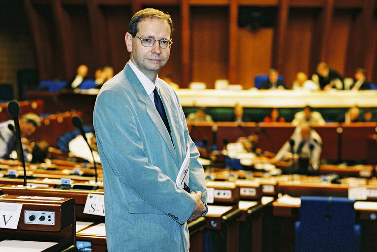 Fotografia 3: MEP Eric PINEL in Strasbourg