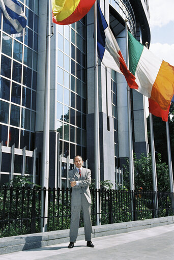 Portrait of MEP Jose Javier POMES RUIZ in Brussels