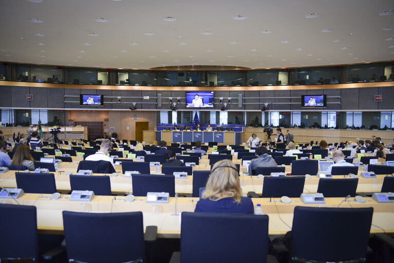 Fotografie 13: LIBE Committee hearing with Eurojust