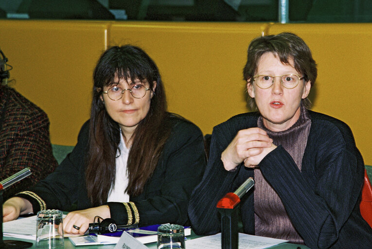 Foto 9: Committee on Women's Rights meeting at the European Parliament in Brussels