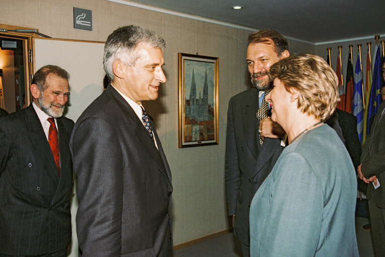 Fotografia 4: EP President meets with Polish Prime Minister and the Polish Foreign Minister