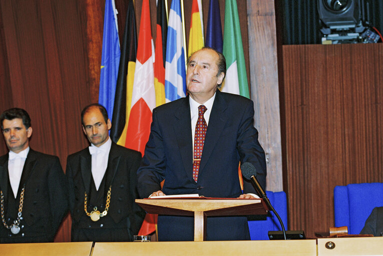 Fotogrāfija 21: The President of Austria makes an official visit to the EP in Strasbourg