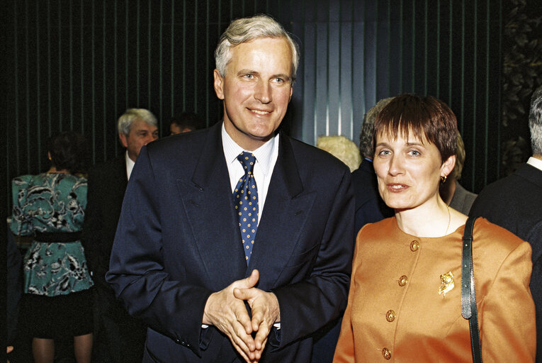 MEP Anne Christine POISSON meets with Michel BARNIER, French Minister for European Affairs