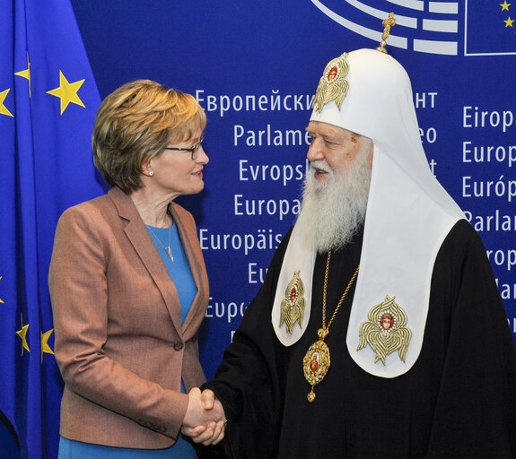 Mairead McGUINNESS meets with high-level religious delegation from Ukraine