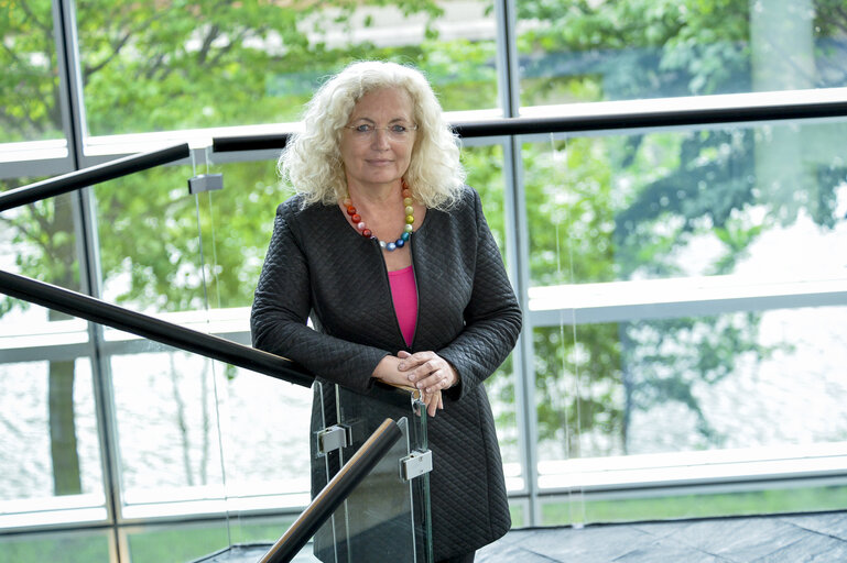 Photo 19 : Karin KADENBACH in the European Parliament in Strasbourg