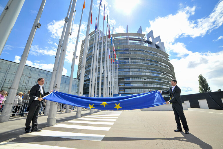 Fotó 42: Open Day of the European institutions 2017 - Strasbourg -   Animation photo