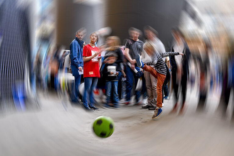 Fotografie 31: Open Day of the European institutions 2017 - Strasbourg -   Animation photo