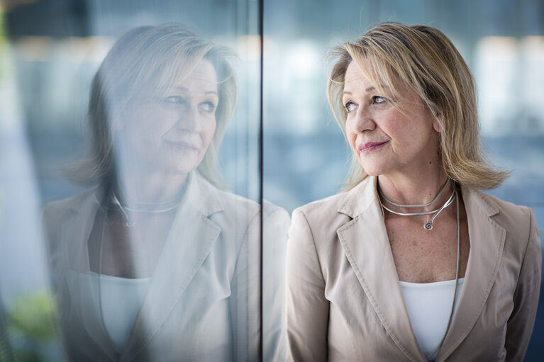 Fotografie 2: Inmaculada RODRÍGUEZ-PIÑERO FERNÁNDEZ in the European Paliament in Brussels