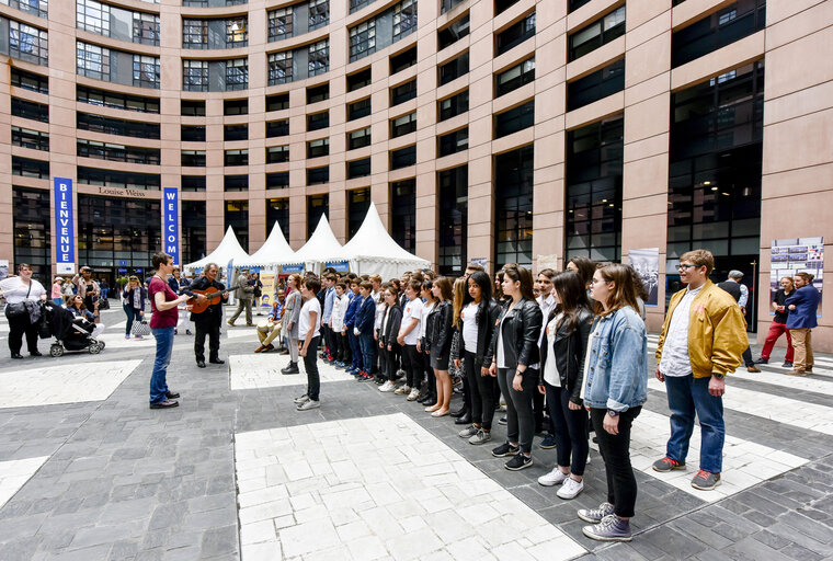 Open Day of the European institutions 2017 - Strasbourg -   Animation photo