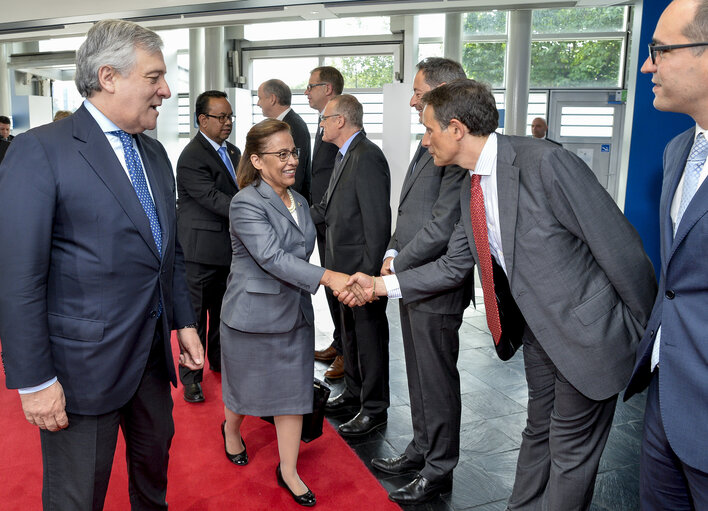 Снимка 6: Official visit of President of the Republic of the Marshall Islands to the European Parliament in Strasbourg