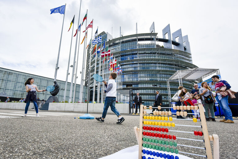 Foto 29: Open Day of the European institutions 2017 - Strasbourg -   Animation photo